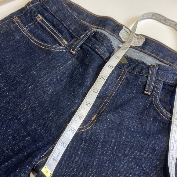 Current/Elliott dead stock boyfriend fit size 27 dark blue - Picture 8 of 9